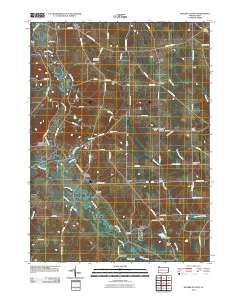 Millers Station 2010 topographic map thumbnail