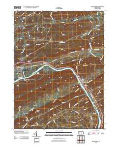 Millerstown 2010 topographic map thumbnail