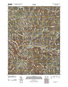 Murrysville 2010 topographic map thumbnail