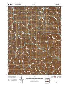 Prosperity 2010 topographic map thumbnail