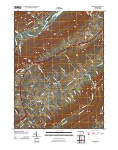 Mingoville 2010 topographic map thumbnail