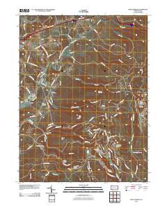Seven Springs 2010 topographic map thumbnail