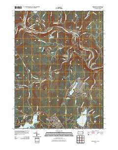 Shohola 2010 topographic map thumbnail