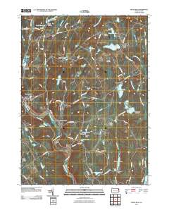 White Mills 2010 topographic map thumbnail