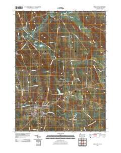 Union City 2010 topographic map thumbnail