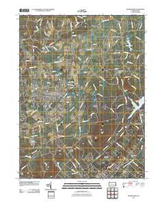 Quakertown 2010 topographic map thumbnail
