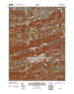 Shamokin 2010 topographic map thumbnail