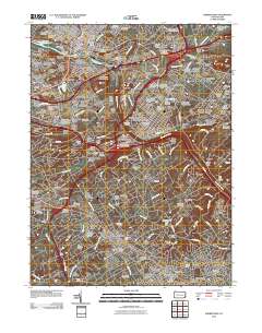 Norristown 2010 topographic map thumbnail