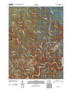 Pottersdale 2010 topographic map thumbnail