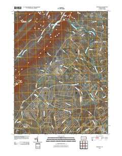 Roxbury 2010 topographic map thumbnail