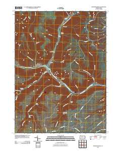 Sinnemahoning 2010 topographic map thumbnail
