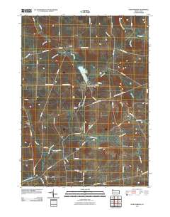 Spartansburg 2010 topographic map thumbnail
