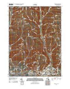 Waverly 2010 topographic map thumbnail