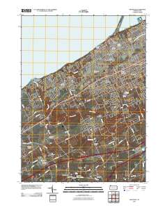 Swanville 2010 topographic map thumbnail