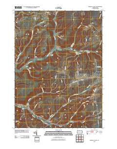 Sweden Valley 2010 topographic map thumbnail