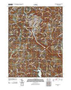 Vandergrift 2010 topographic map thumbnail