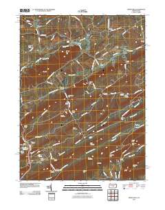 Spring Mills 2010 topographic map thumbnail