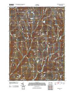 Springville 2010 topographic map thumbnail