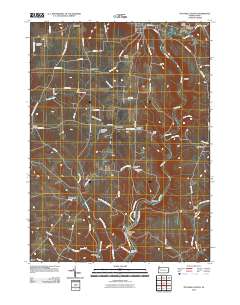Titusville South 2010 topographic map thumbnail