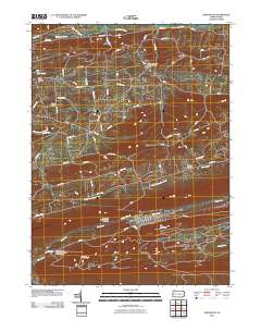 Trevorton 2010 topographic map thumbnail