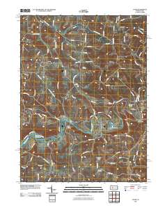 Valier 2010 topographic map thumbnail