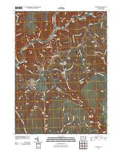 Tamarack 2010 topographic map thumbnail