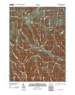 Sugar Grove 2010 topographic map thumbnail