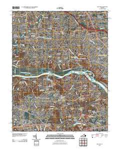 Bon Air 2010 topographic map thumbnail