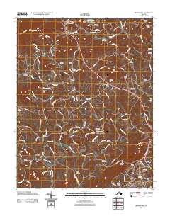 Boones Mill 2011 topographic map thumbnail