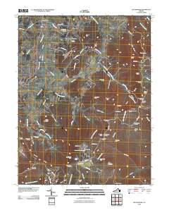 Big Meadows 2010 topographic map thumbnail