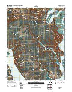 Brandon 2011 topographic map thumbnail