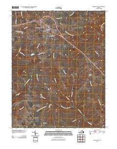 Appomattox 2010 topographic map thumbnail