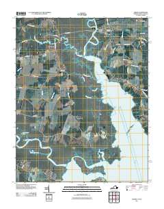 Creeds 2011 topographic map thumbnail