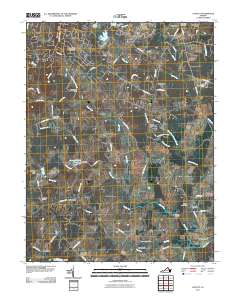 Catlett 2011 topographic map thumbnail