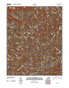 Charity 2010 topographic map thumbnail