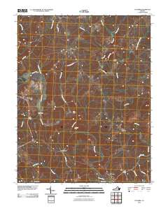 Columbia 2010 topographic map thumbnail