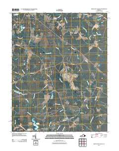 Disputanta South 2011 topographic map thumbnail
