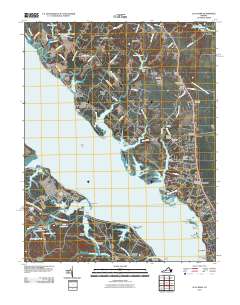 Clay Bank 2010 topographic map thumbnail