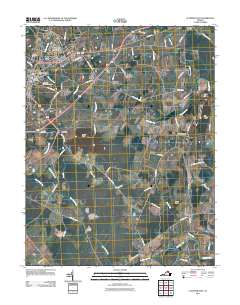 Culpeper East 2011 topographic map thumbnail