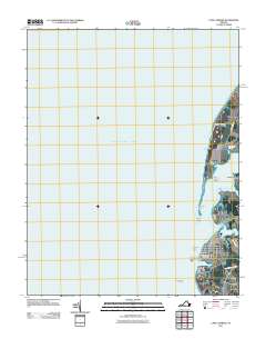 Cape Charles 2011 topographic map thumbnail