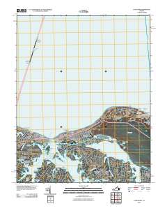 Cape Henry 2010 topographic map thumbnail