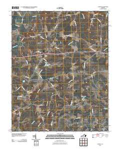 Capron 2010 topographic map thumbnail