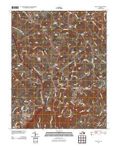 Fancy Gap 2010 topographic map thumbnail