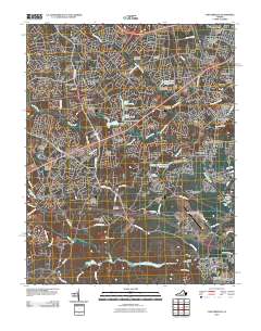 Chesterfield 2010 topographic map thumbnail