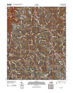 Cana 2010 topographic map thumbnail