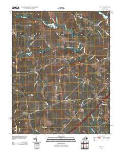 DeWitt 2010 topographic map preview