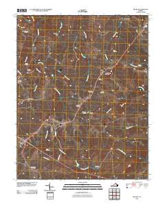 Dillwyn 2010 topographic map thumbnail