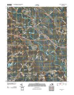Courtland 2010 topographic map thumbnail
