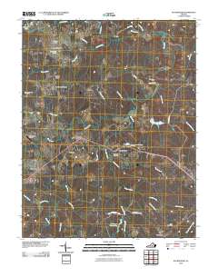 Buckingham 2010 topographic map thumbnail
