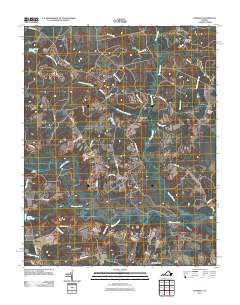 Dendron 2011 topographic map thumbnail